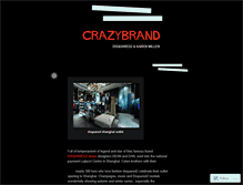 Tablet Screenshot of crazybrand.wordpress.com