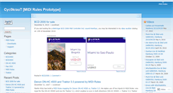 Desktop Screenshot of cycokraut.wordpress.com