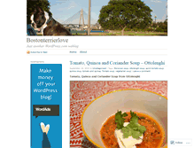 Tablet Screenshot of bostonterrierlove.wordpress.com