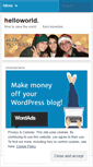 Mobile Screenshot of hellosky.wordpress.com