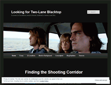 Tablet Screenshot of lookingfortwolaneblacktop.wordpress.com