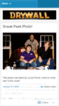 Mobile Screenshot of drywallplay.wordpress.com