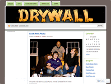 Tablet Screenshot of drywallplay.wordpress.com