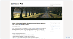 Desktop Screenshot of connectedweb.wordpress.com