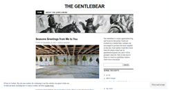 Desktop Screenshot of gentlebear.wordpress.com