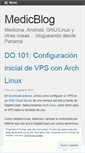 Mobile Screenshot of medicblogreloaded.wordpress.com