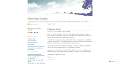 Desktop Screenshot of 9pines.wordpress.com