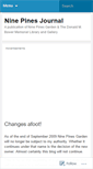 Mobile Screenshot of 9pines.wordpress.com
