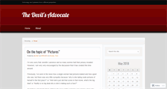 Desktop Screenshot of deviladv.wordpress.com