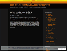 Tablet Screenshot of dsldsldsl.wordpress.com