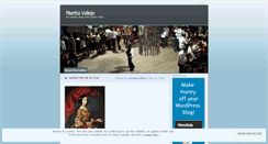 Desktop Screenshot of marthavallejo.wordpress.com