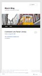 Mobile Screenshot of blyw.wordpress.com