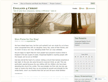 Tablet Screenshot of england4christ.wordpress.com
