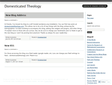 Tablet Screenshot of domesticatedtheology.wordpress.com