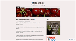 Desktop Screenshot of cherrymumof6.wordpress.com
