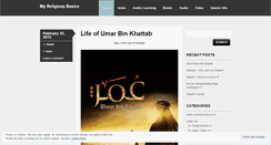 Desktop Screenshot of mybasics.wordpress.com
