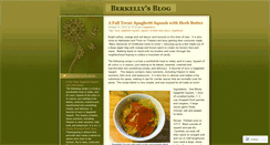 Desktop Screenshot of berkelly.wordpress.com