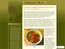 Tablet Screenshot of berkelly.wordpress.com