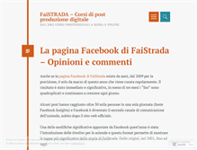 Tablet Screenshot of faistrada.wordpress.com