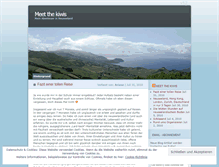 Tablet Screenshot of meetthekiwis.wordpress.com