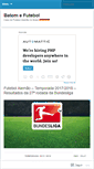 Mobile Screenshot of batomefutebol.wordpress.com