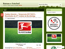 Tablet Screenshot of batomefutebol.wordpress.com