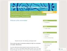 Tablet Screenshot of cobbgathering.wordpress.com