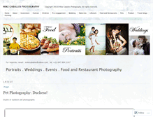 Tablet Screenshot of mikecaballes.wordpress.com