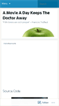 Mobile Screenshot of amovieadaykeepsthedoctoraway.wordpress.com