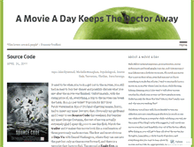 Tablet Screenshot of amovieadaykeepsthedoctoraway.wordpress.com