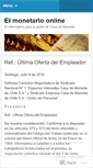 Mobile Screenshot of elmonetario.wordpress.com