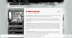 Desktop Screenshot of brandencampbell.wordpress.com