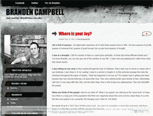 Tablet Screenshot of brandencampbell.wordpress.com