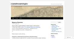 Desktop Screenshot of coastalmorphologies.wordpress.com