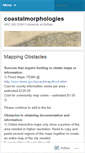 Mobile Screenshot of coastalmorphologies.wordpress.com