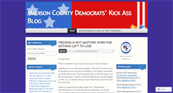 Desktop Screenshot of democratsofmadisoncounty.wordpress.com