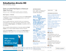 Tablet Screenshot of estudiantesdirectohd.wordpress.com