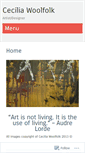 Mobile Screenshot of cdwoolfolk.wordpress.com