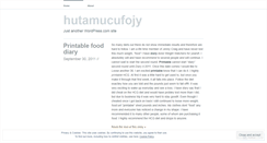 Desktop Screenshot of hutamucufojy.wordpress.com