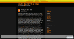 Desktop Screenshot of kevinghana.wordpress.com