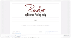 Desktop Screenshot of foreverphotographygj.wordpress.com