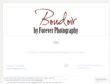 Tablet Screenshot of foreverphotographygj.wordpress.com