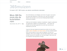 Tablet Screenshot of 365muizen.wordpress.com