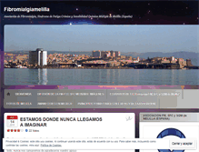 Tablet Screenshot of fibromialgiamelilla.wordpress.com