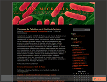 Tablet Screenshot of losmicrobianos.wordpress.com