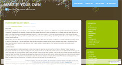 Desktop Screenshot of makeityourown.wordpress.com