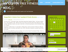 Tablet Screenshot of myglutenfreefitness.wordpress.com