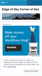 Mobile Screenshot of edgeofsky.wordpress.com