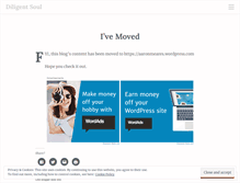 Tablet Screenshot of diligentsoul.wordpress.com