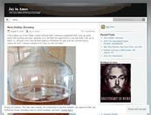 Tablet Screenshot of jayinames.wordpress.com